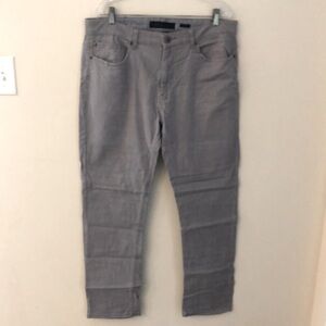 Vintage Genes Gray jeans straight leg pockets cotton spandex blend SZ W36x32L